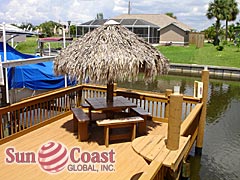 Palm Breeze Dockside Cabana